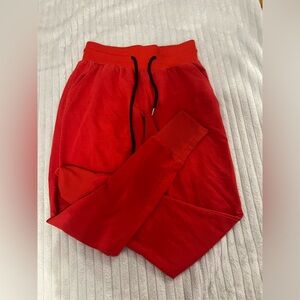 Red Sweatpants!